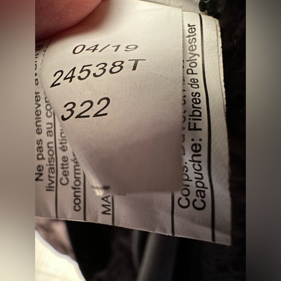 LAUREN RALPH LAUREN Diamond Quilted Black Down Hooded Removeable Faux Fur SMALL - Picture 9 of 15